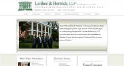 Desktop Screenshot of laribee-hertrick.com